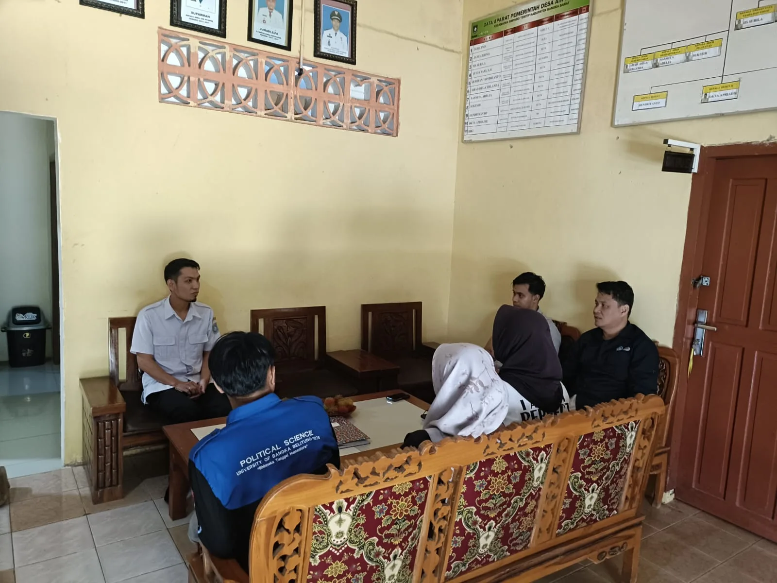 HIMAPOL UBB Rampungkan Pemetaan Potensi dan Isu Strategis Desa Air Nyatoh Jelang Bina Desa 2026